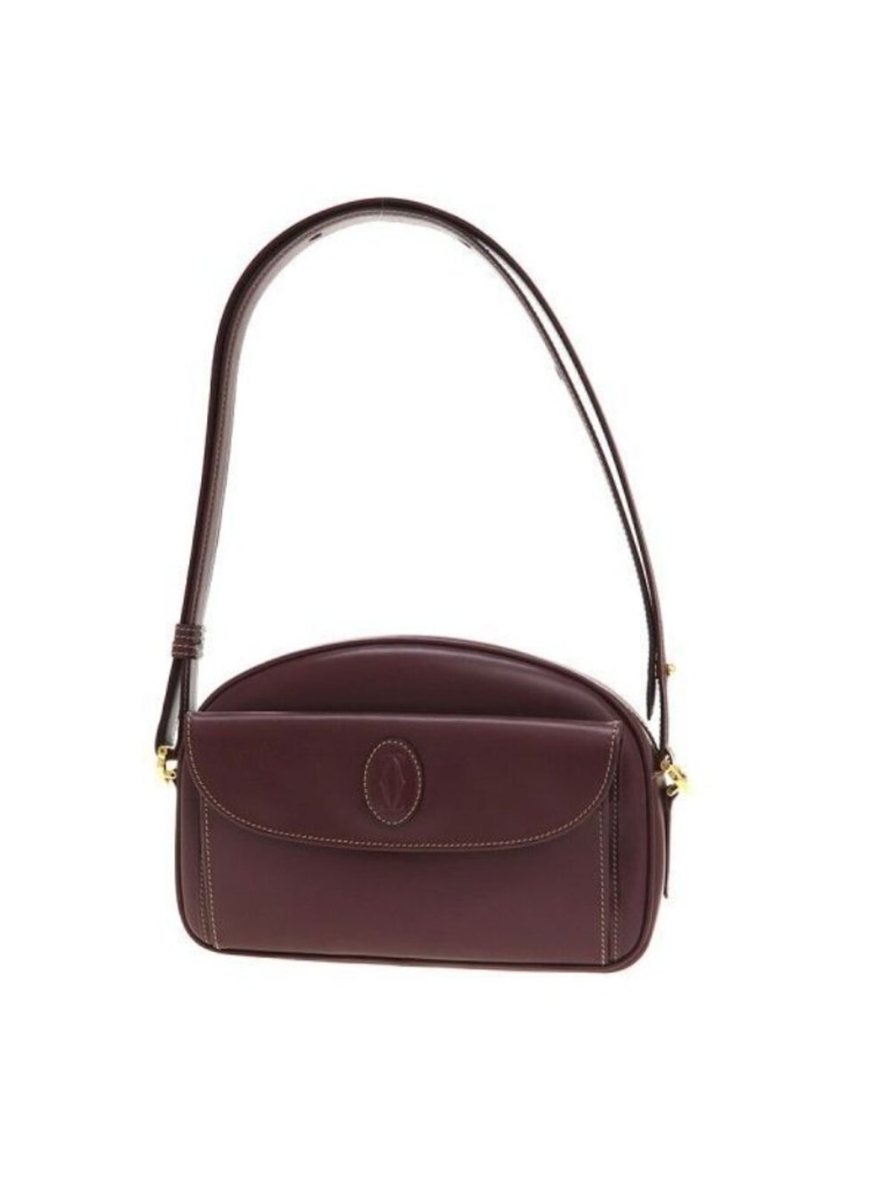 Cartier Must Line Shoulder Bag Burgundy